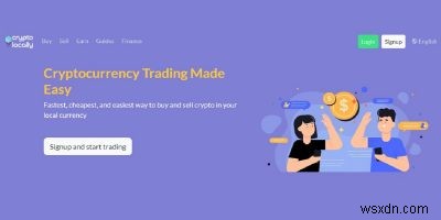 CryptoLocally 리뷰: 내 현지 통화로 암호화폐를 쉽고 안전하게 거래하는 방법