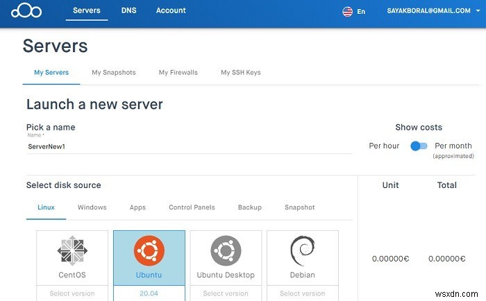 Clouding.io VPS 호스팅 리뷰: 스페인 데이터센터 기반 저렴하고 강력한 클라우드 서버