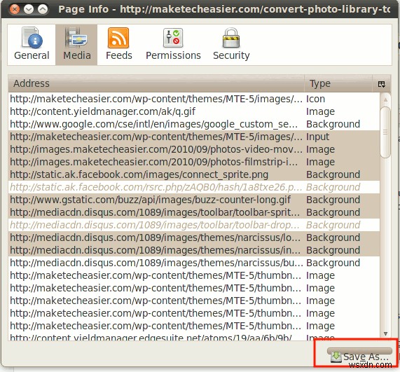 파이어폭스(Firefox)에서 웹 페이지의 모든 이미지 한 번에 저장하는 3가지 방법
