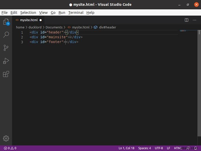 Emmet으로 HTML 파일 초고속 작성하기 – VS Code 실전 가이드