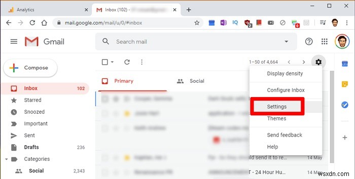 Gmail 오프라인 모드 활성화 및 사용하는 방법