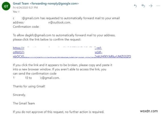 Gmail 메일을 Outlook 등 다른 계정으로 자동 전달하는 방법
