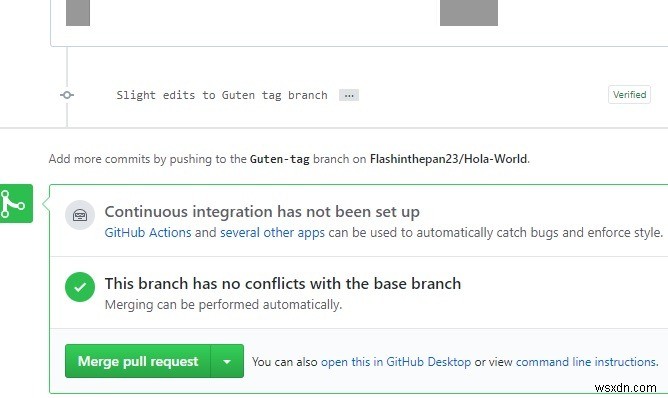 GitHub 풀 리퀘스트에 스크린샷과 GIF 애니메이션 추가하는 방법