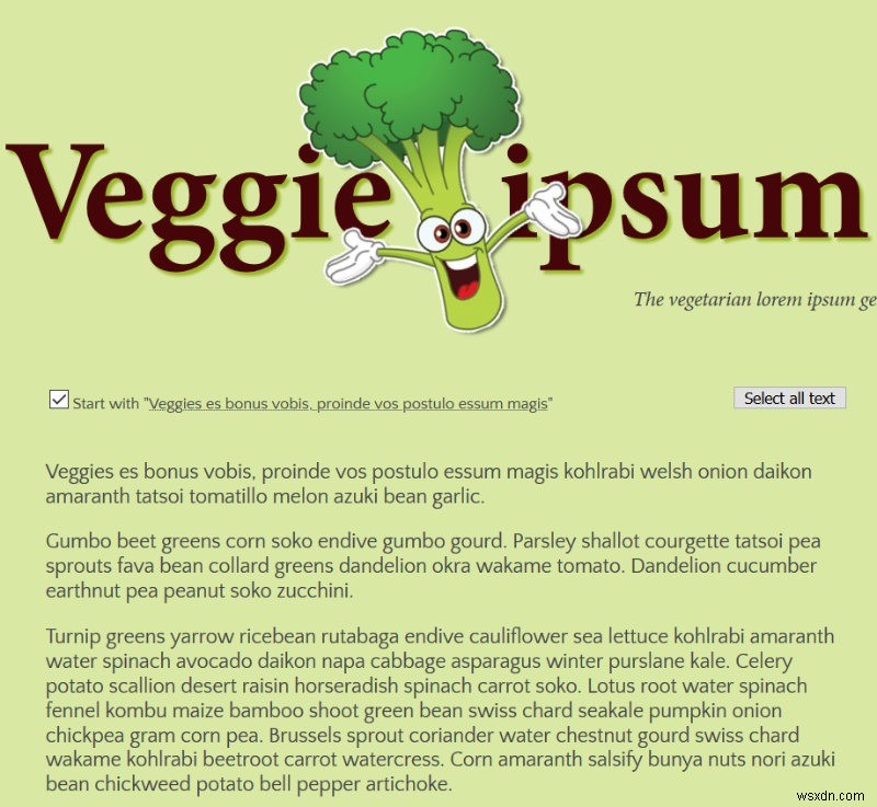 하루를 즐겁게 만들어 줄 유용하고 재미있는 로렘 입숨(Lorem Ipsum) 생성기 총정리