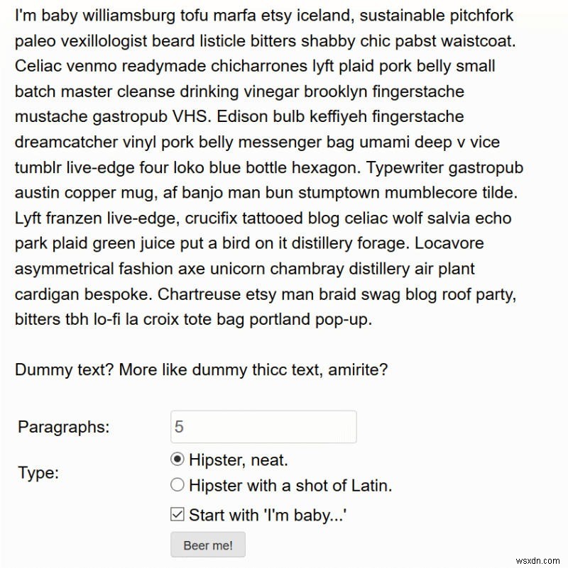 하루를 즐겁게 만들어 줄 유용하고 재미있는 로렘 입숨(Lorem Ipsum) 생성기 총정리