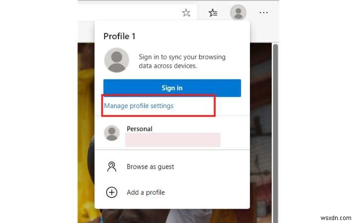 Microsoft Edge에서 여러 사용자 프로필 만들고 사용하는 방법
