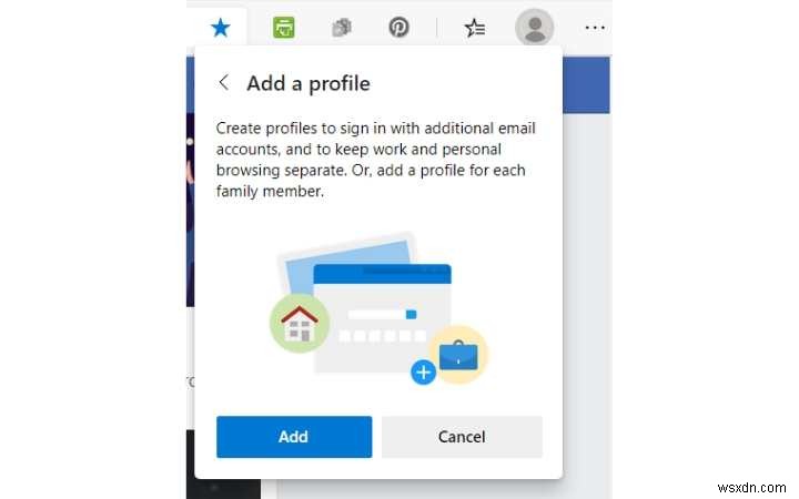 Microsoft Edge에서 여러 사용자 프로필 만들고 사용하는 방법