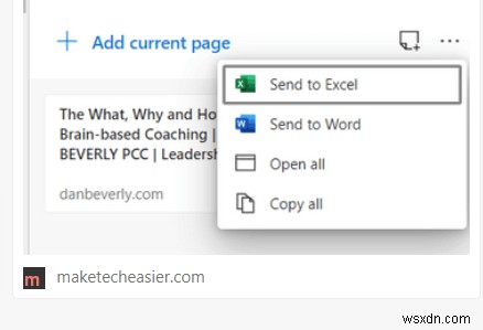 새 Microsoft Edge 브라우저에서  컬렉션  기능 활용하는 방법