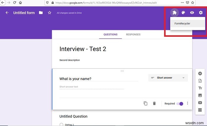 FormRecycler로 Google Forms 질문 재사용하고 여러 폼 하나로 합치는 방법