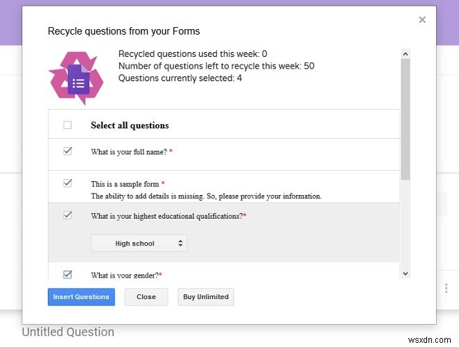 FormRecycler로 Google Forms 질문 재사용하고 여러 폼 하나로 합치는 방법