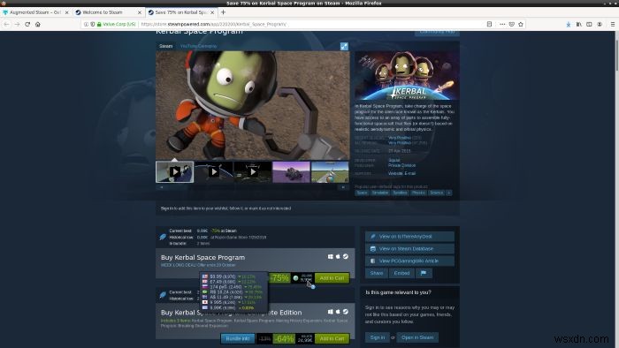 Augmented Steam 확장 프로그램으로 스팀을 200% 활용하는 방법