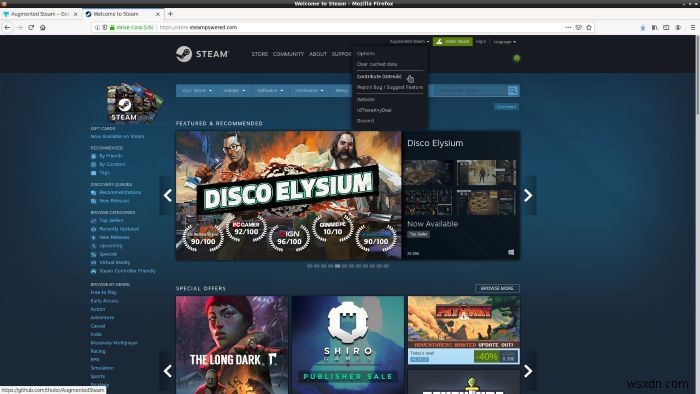 Augmented Steam 확장 프로그램으로 스팀을 200% 활용하는 방법