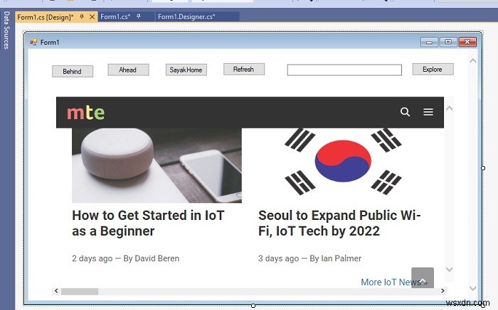 무료로 나만의 웹 브라우저를 만드는 방법 – Visual Studio 완벽 가이드