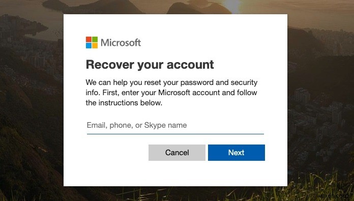 차단된 Outlook 또는 Microsoft 계정 복구하는 방법 완벽 가이드