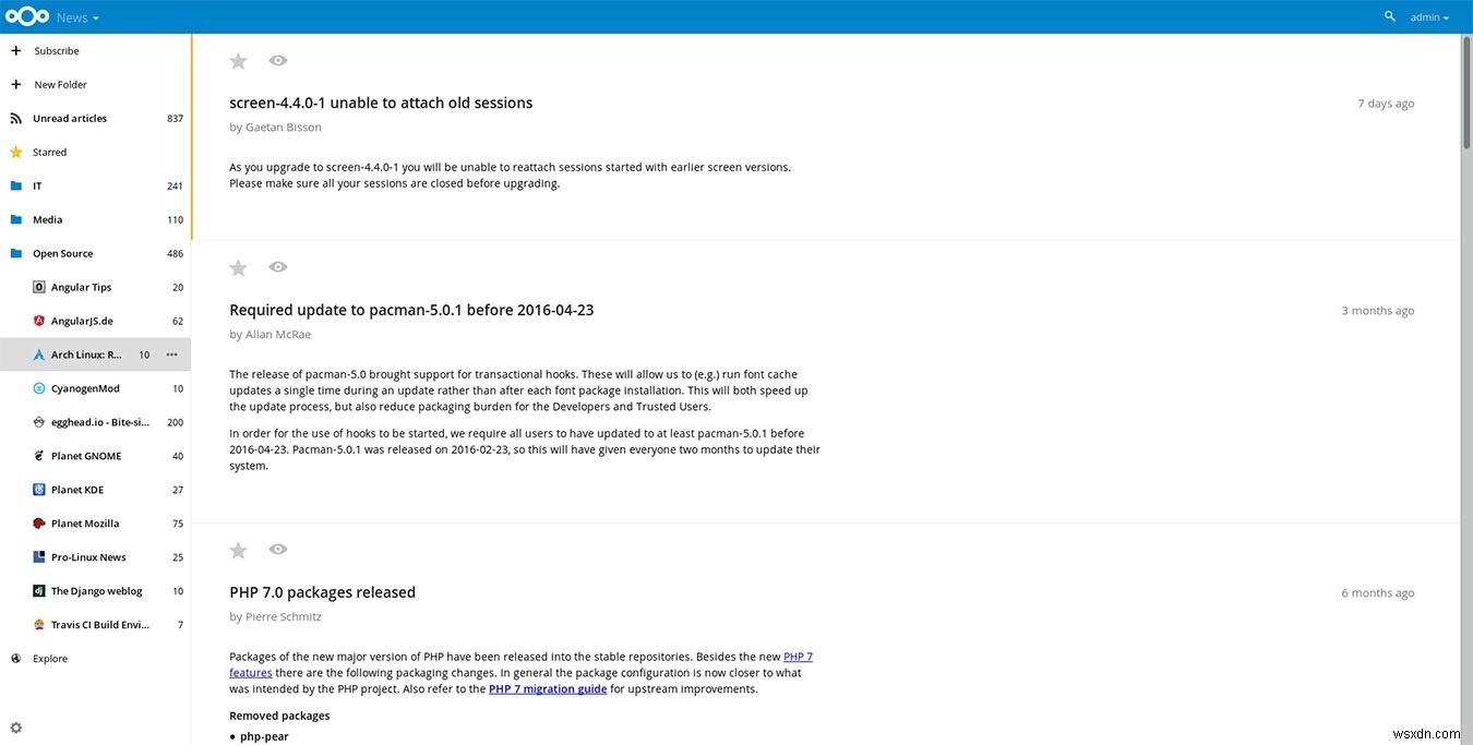 Nextcloud 서버에 꼭 설치해야 할 최고의 앱 5가지