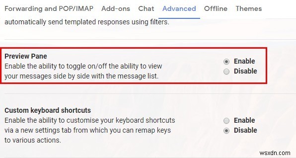 Gmail 미리보기 창 활성화·비활성화 및 효율적으로 사용하는 방법