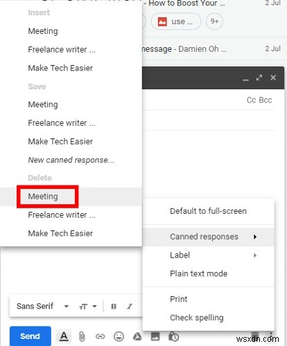 Gmail  미리 준비된 답변  기능으로 자동 회신 설정하는 방법