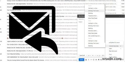 Gmail  미리 준비된 답변  기능으로 자동 회신 설정하는 방법