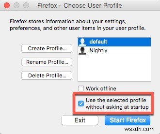 Firefox Quantum과 Firefox Nightly를 동시에 실행하는 방법