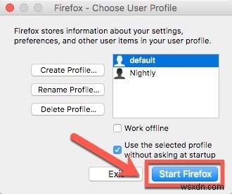 Firefox Quantum과 Firefox Nightly를 동시에 실행하는 방법