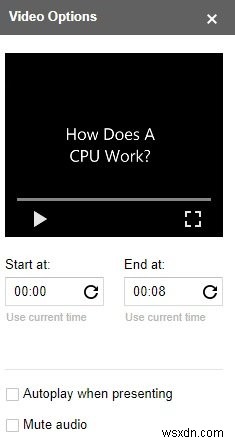 구글 슬라이드(Google Slides)에 동영상 삽입하는 완벽 가이드