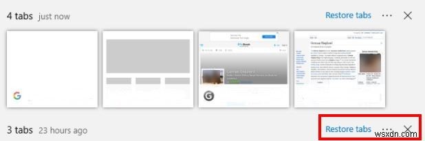 마이크로소프트 엣지(Microsoft Edge)  탭 따로 저장  기능 활용법