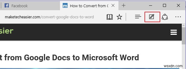 Windows 10에서 Microsoft Edge로 웹 콘텐츠 손쉽게 공유하는 방법
