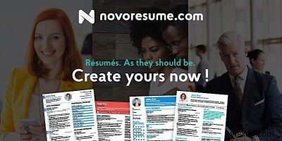 Novorésumé로 쉽고 빠르게 이력서 만들기: 초보자도 완성하는 완벽 가이드