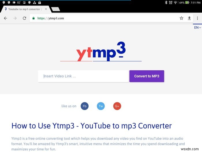 Ytmp3로 유튜브 동영상을 MP3로 빠르게 변환하는 방법