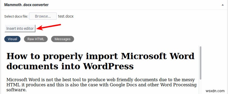 MS Word 문서를 워드프레스에 깔끔하게 가져오는 방법