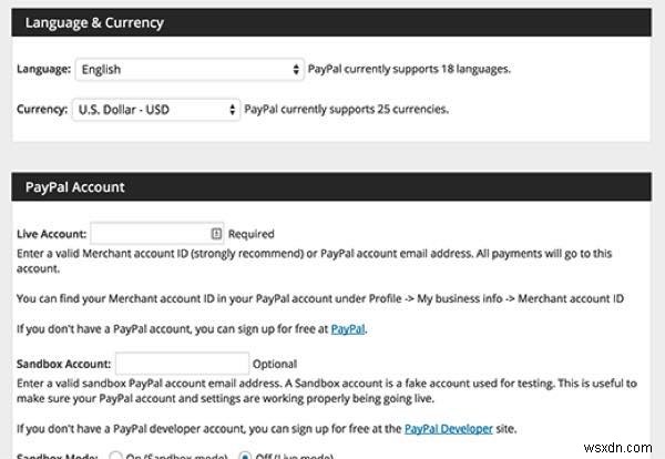 워드프레스(WordPress) 사이트에 페이팔(PayPal) 결제를 통합하는 방법