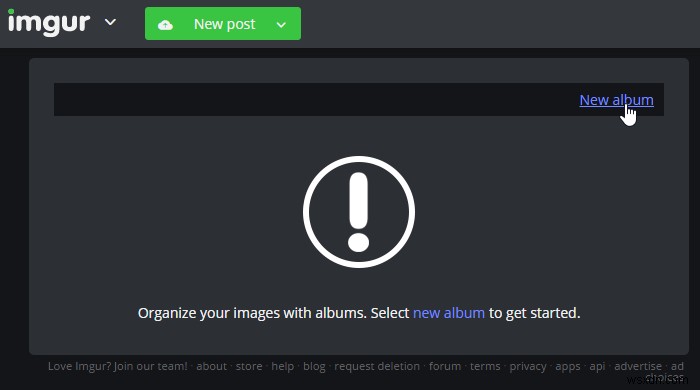 Imgur 앨범 기능으로 대량의 이미지를 한 번에 공유하고 웹에 삽입하는 방법