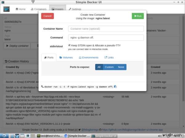구글 크롬에서 Docker 이미지 관리하기: Simple Docker UI 완벽 가이드