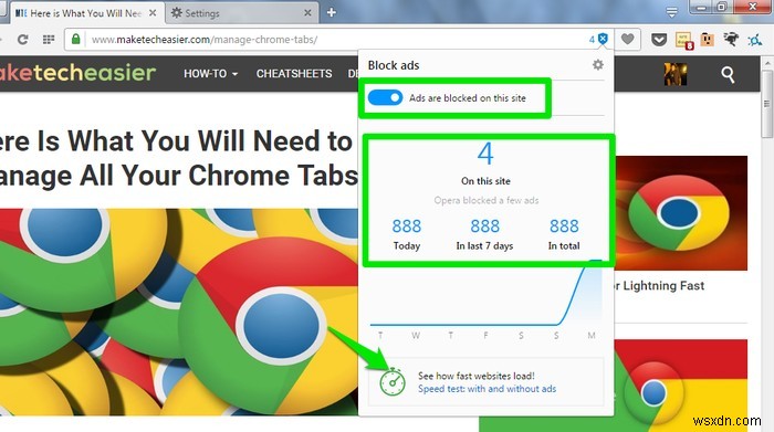 Opera 내장 광고 차단기, Adblock Plus를 대체할 수 있을까?