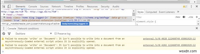 크롬(Chrome)에서 특정 웹사이트의 캐시 일시적으로 비활성화하는 방법