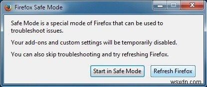 파이어폭스(Firefox)가 계속 충돌할 때 시도해 볼 수 있는 해결 방법