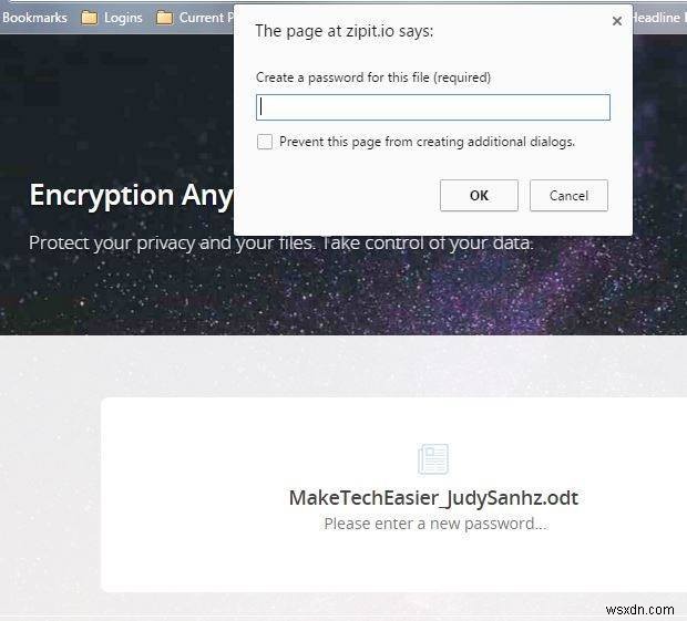브라우저만 있으면 끝! 파일에 비밀번호를 쉽게 거는 무료 웹앱 Zip It