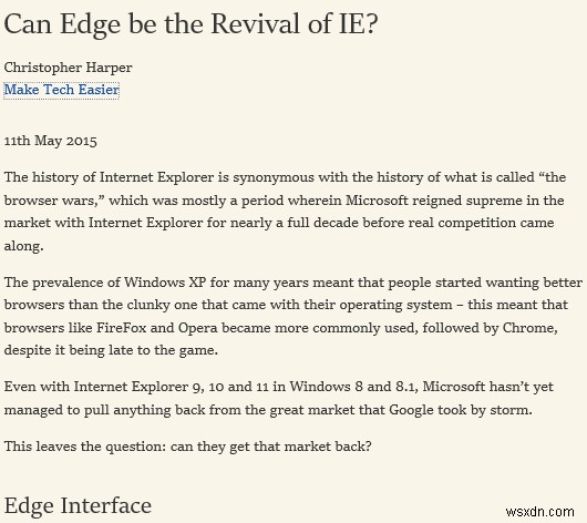 다른 브라우저에는 없는 Microsoft Edge만의 차별화된 기능