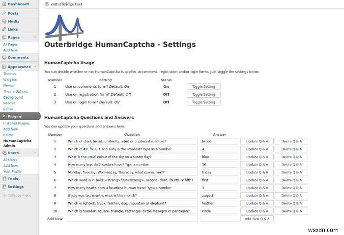 워드프레스 사이트를 지켜줄 최고의 캡차(CAPTCHA) 플러그인 8선