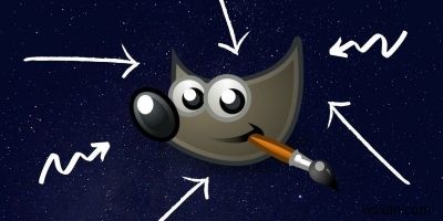 GIMP(김프)에서 화살표를 그리는 4가지 방법