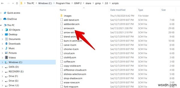 GIMP(김프)에서 화살표를 그리는 4가지 방법