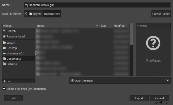 GIMP(김프)에서 화살표를 그리는 4가지 방법