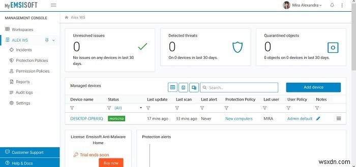 Emsisoft Anti-Malware 리뷰: 가성비 좋은 올인원 멀웨어 차단 솔루션