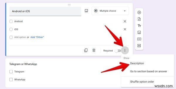 구글 폼(Google Forms) 질문에 설명 추가하는 방법 — PC·모바일 완벽 가이드
