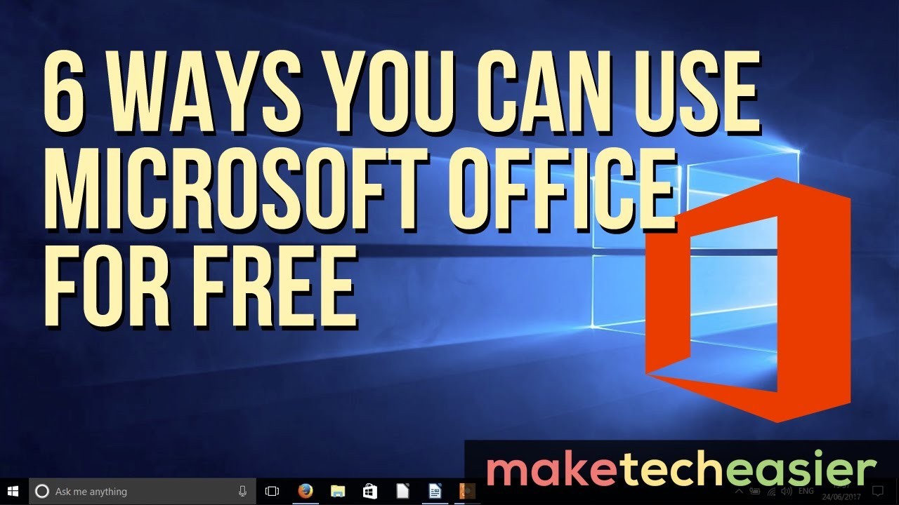 마이크로소프트 오피스(Microsoft Office)를 무료로 사용하는 6가지 방법 총정리