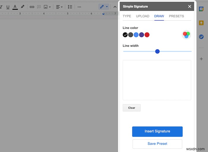구글 문서(Google Docs)에 서명 추가하는 4가지 방법