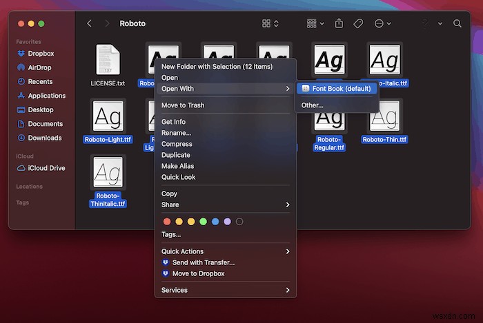 Windows, Mac, Linux에 구글 로보토(Roboto) 폰트 설치하는 완벽 가이드
