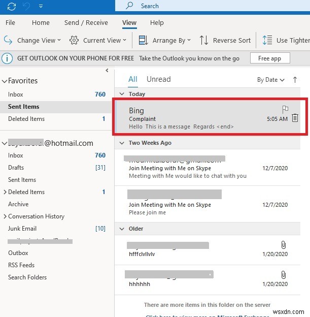 Outlook(아웃룩)에서 보낸 이메일 회수하는 방법 총정리
