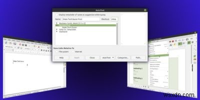 LibreOffice Writer에서 나만의 상용구(AutoText) 템플릿 만드는 방법