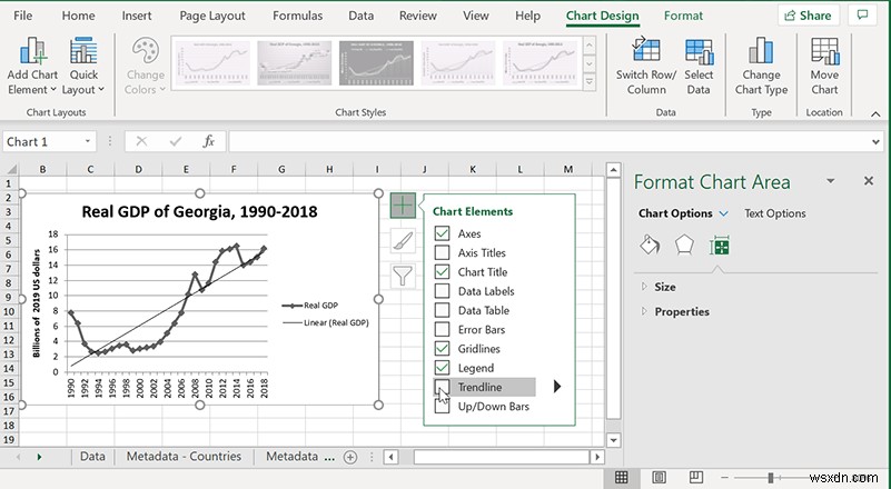 엑셀(Microsoft Excel)에서 추세선 추가하고 활용하는 방법 총정리